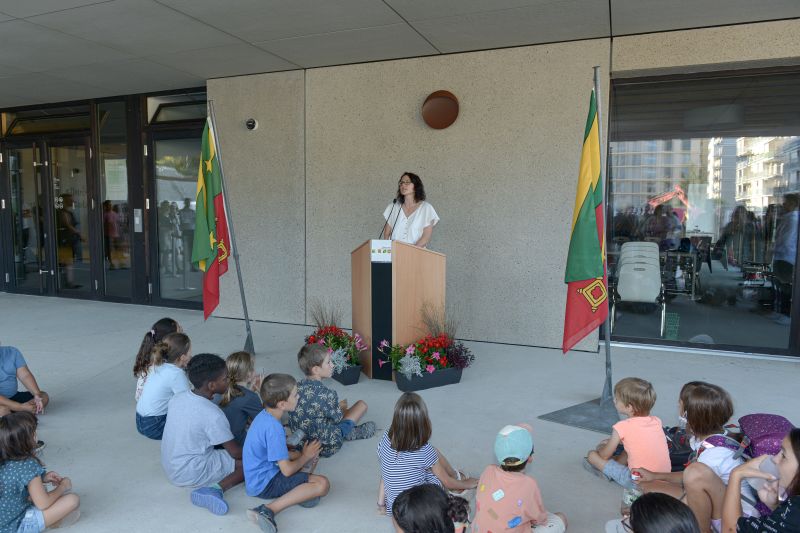 Inauguration de l'école du Pont-Rouge en images