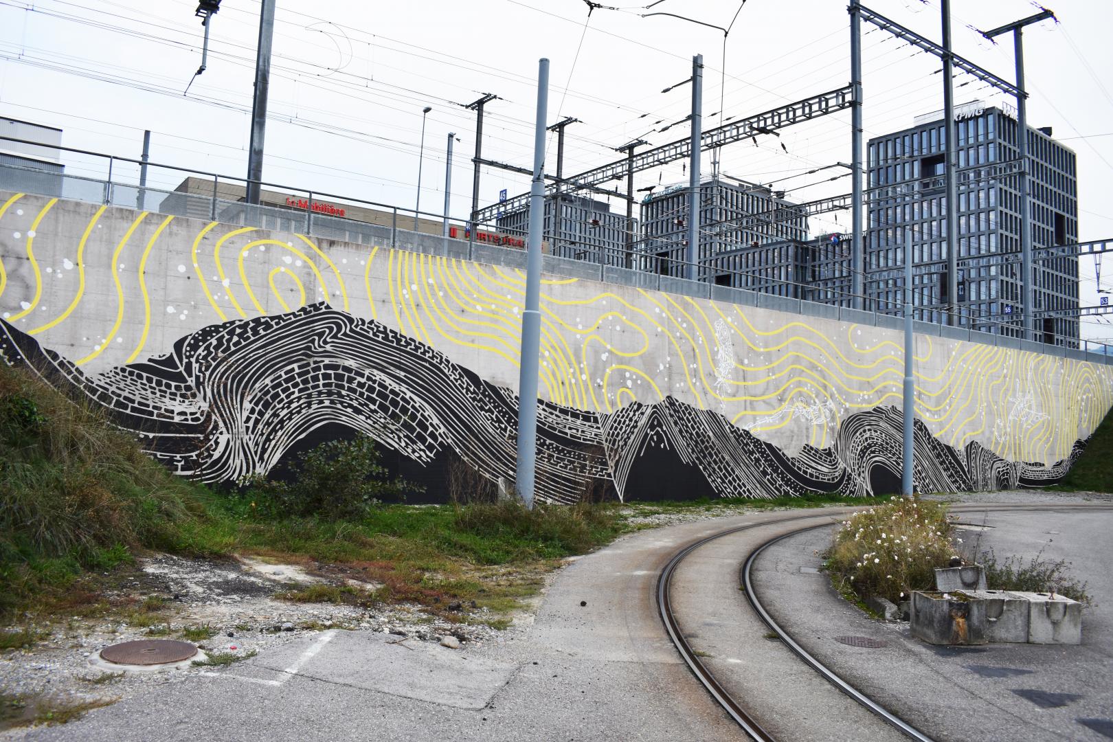 Inauguration de "Ligne de terre" en images