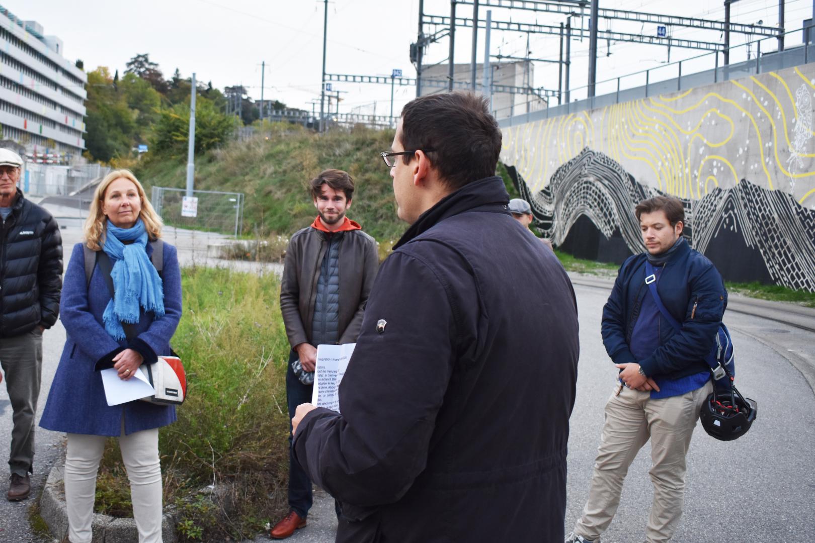 Inauguration de "Ligne de terre" en images