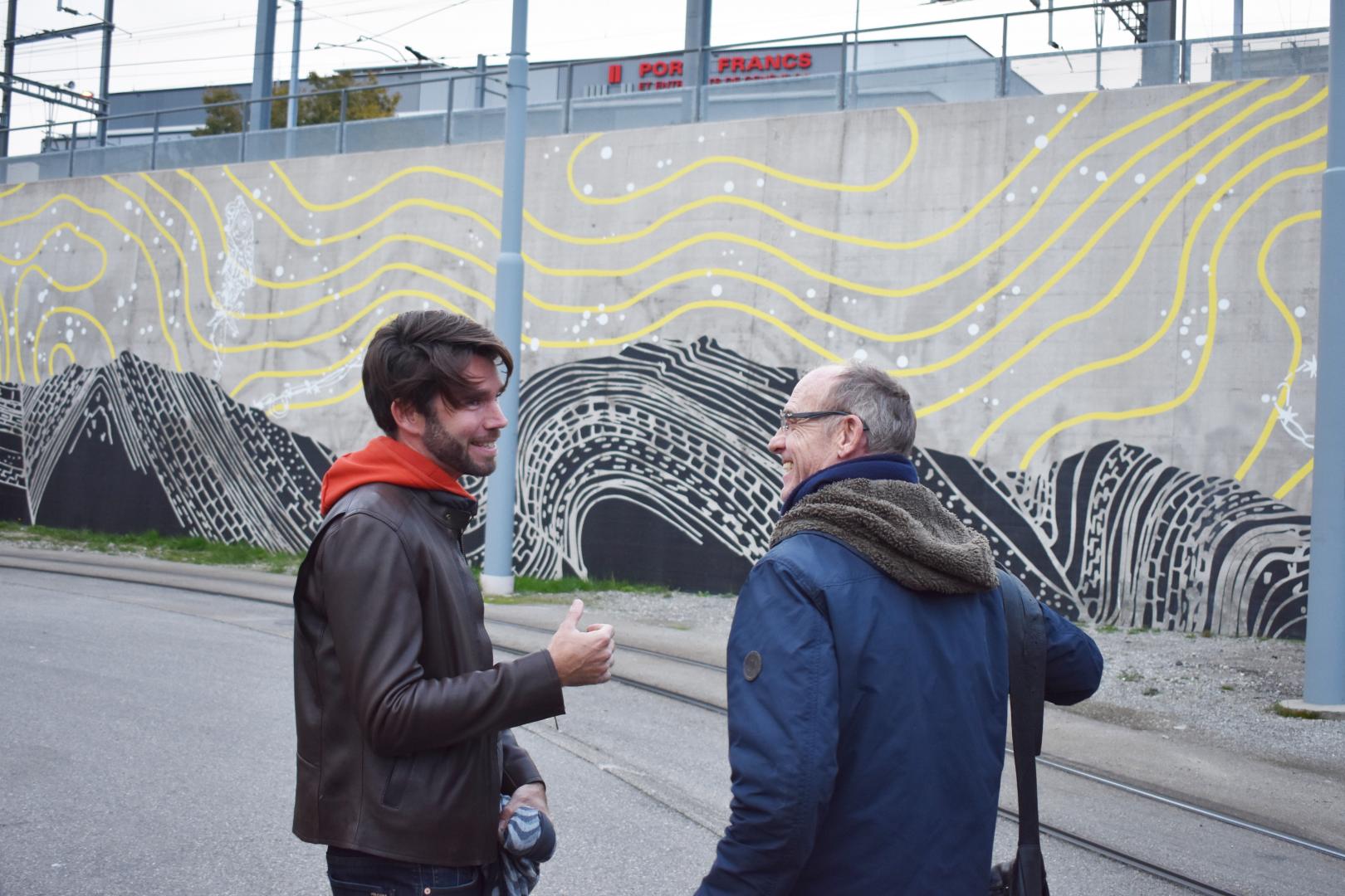 Inauguration de "Ligne de terre" en images