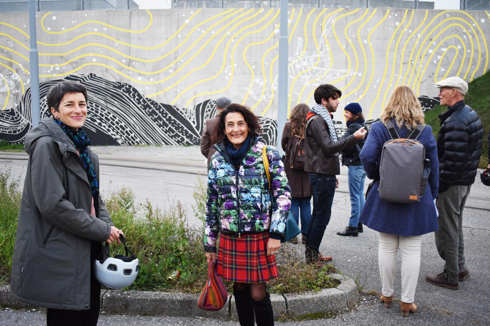 Inauguration de "Ligne de terre" en images