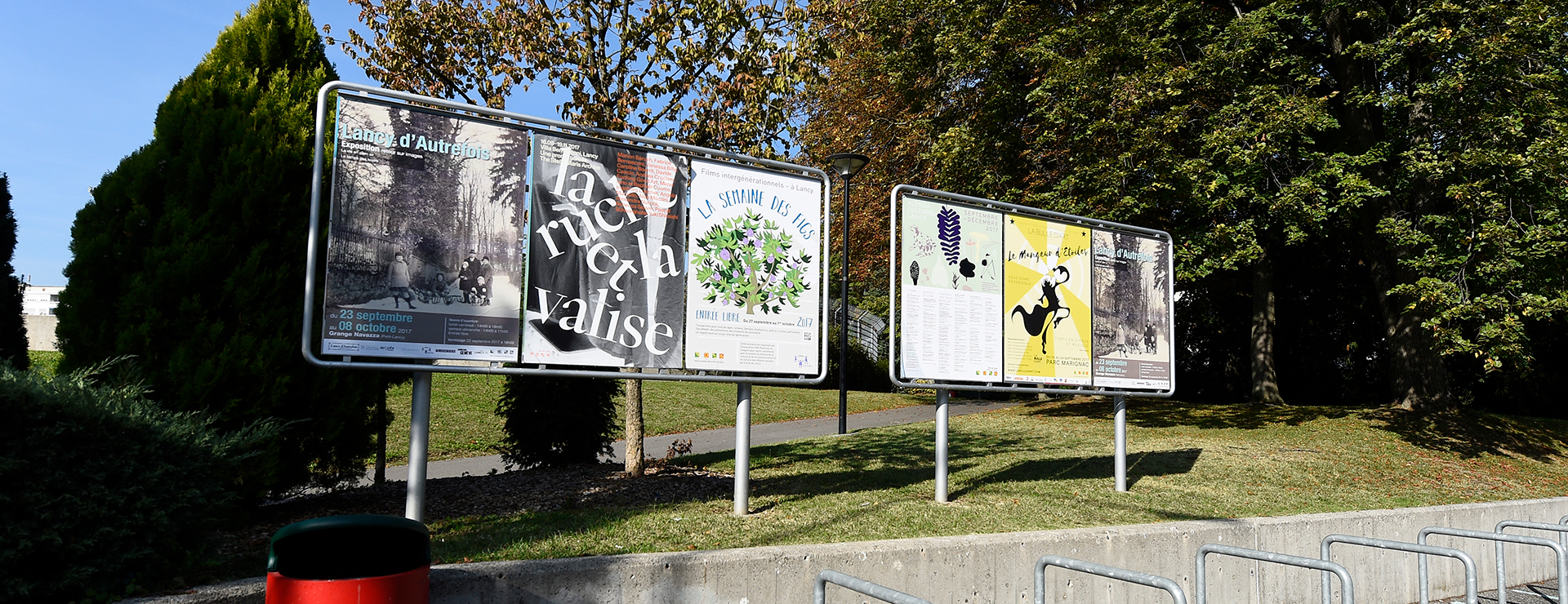 Banderoles, enseignes, affichage et panneaux de chantier