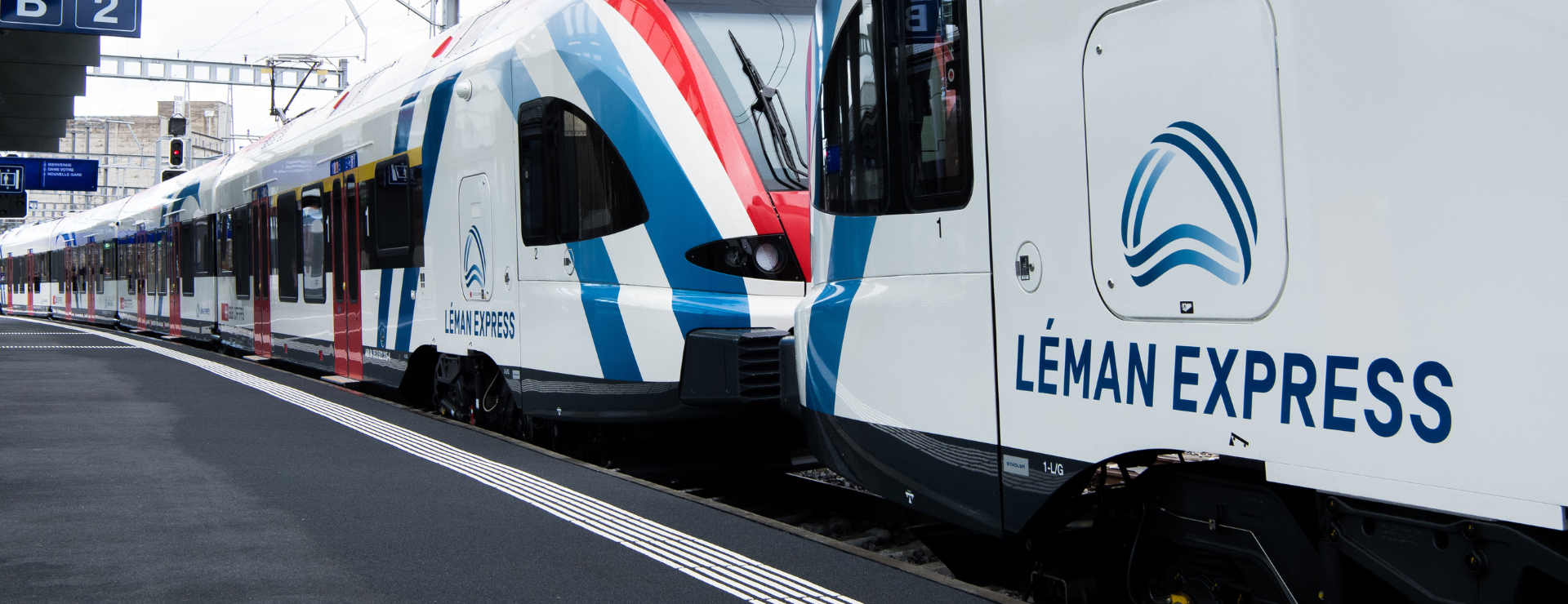 Gares Léman Express à Lancy