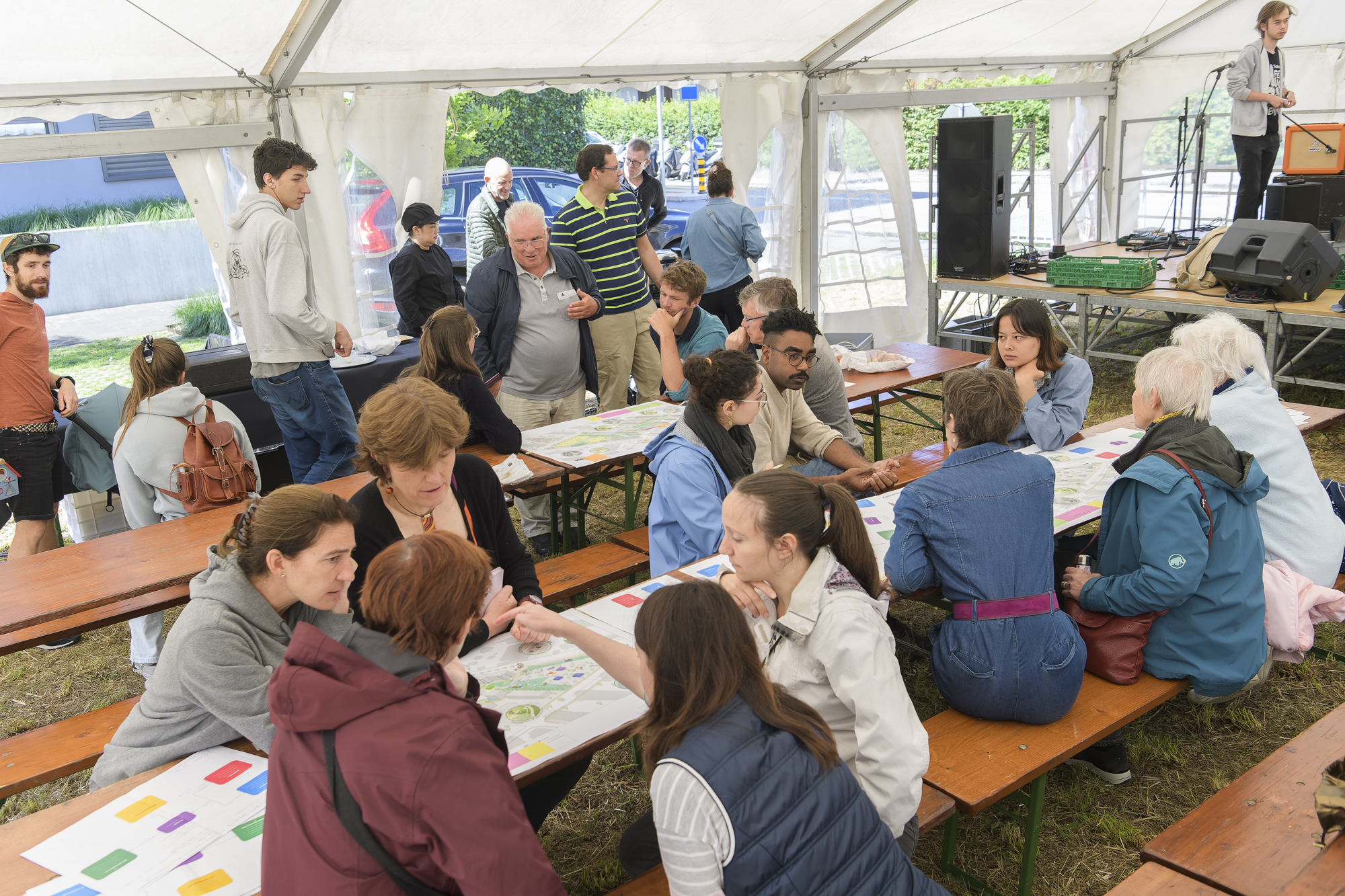 Démarche de concertation du quartier des Semailles en images