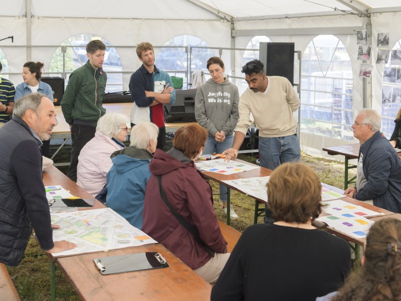 Démarche de concertation du quartier des Semailles en images