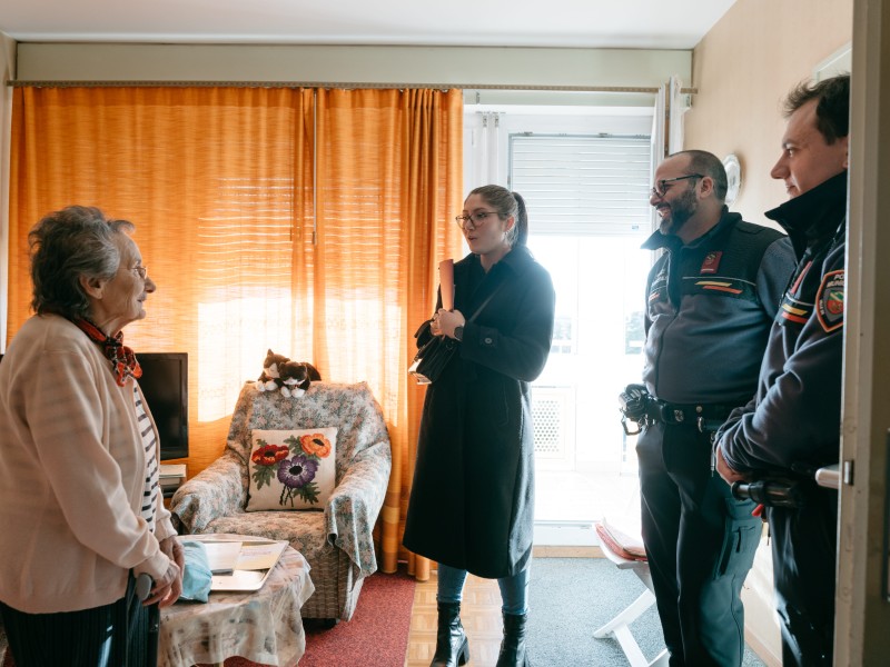 Visite 90 et 100 ans en images