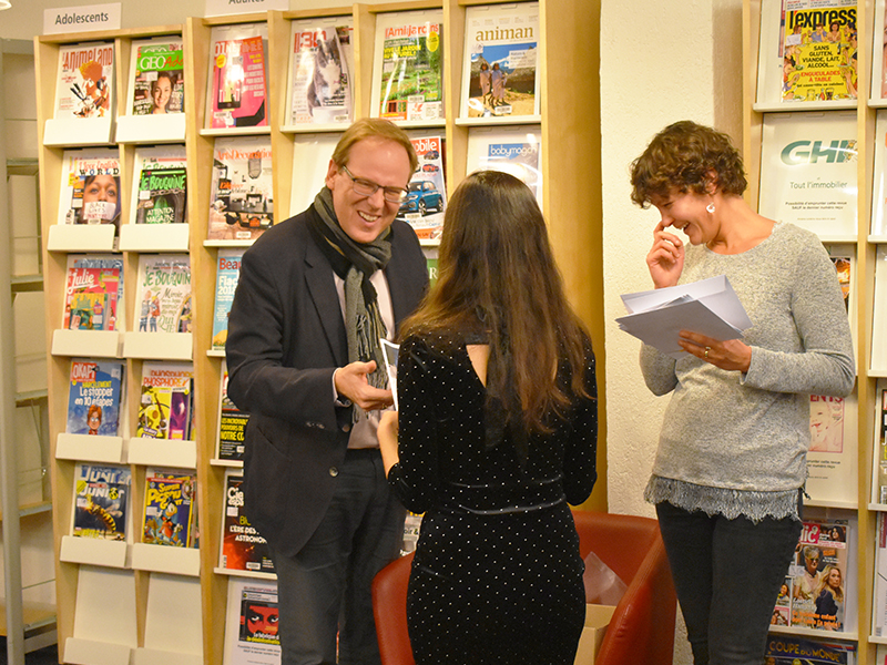 Remise des prix du Concours d'écriture 2018