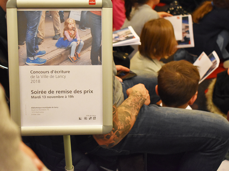 Remise des prix du Concours d'écriture 2018