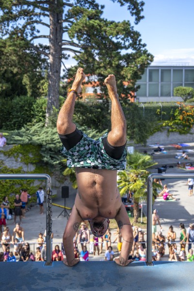 Lancy Cliff Diving en images