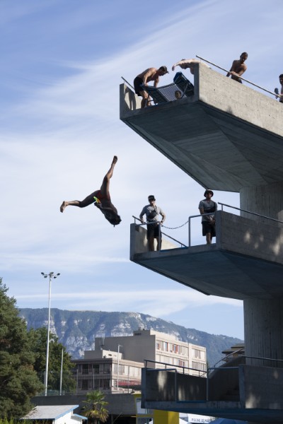 Lancy Cliff Diving en images