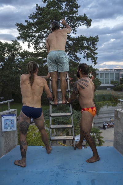 Lancy Cliff Diving en images
