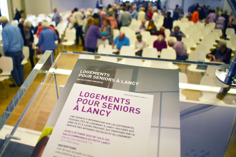 Séance d'information sur les logements pour séniors 2022 en images