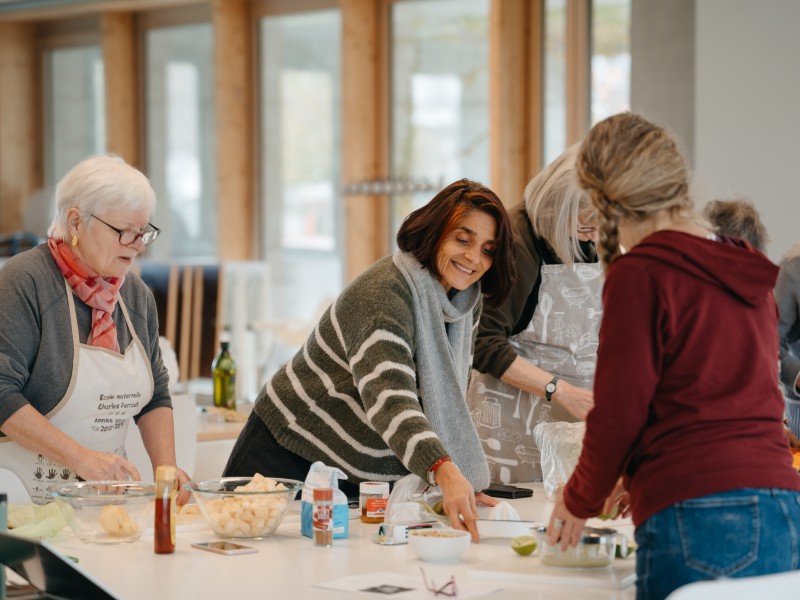 Ateliers de cuisine bas carbone en images 