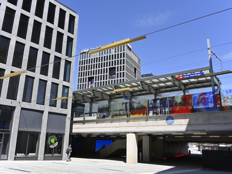 La gare Lancy-Pont-Rouge en images