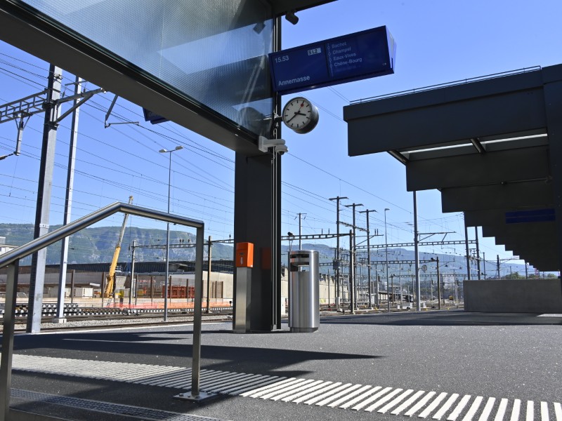 La gare Lancy-Pont-Rouge en images