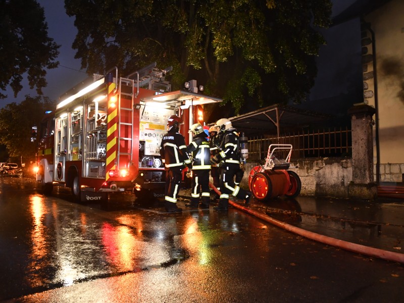 La compagnie des sapeurs-pompiers de la Ville de Lancy en images