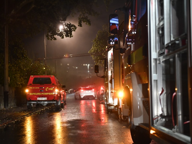 La compagnie des sapeurs-pompiers de la Ville de Lancy en images