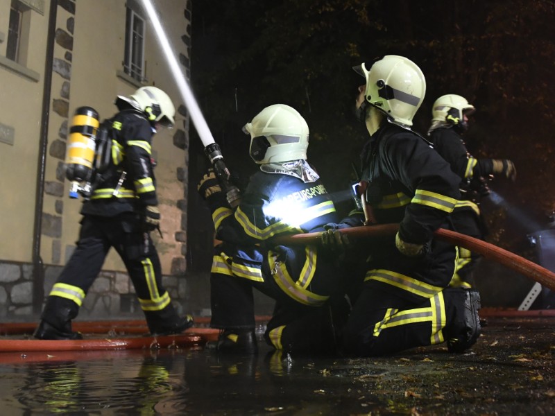 La compagnie des sapeurs-pompiers de la Ville de Lancy en images