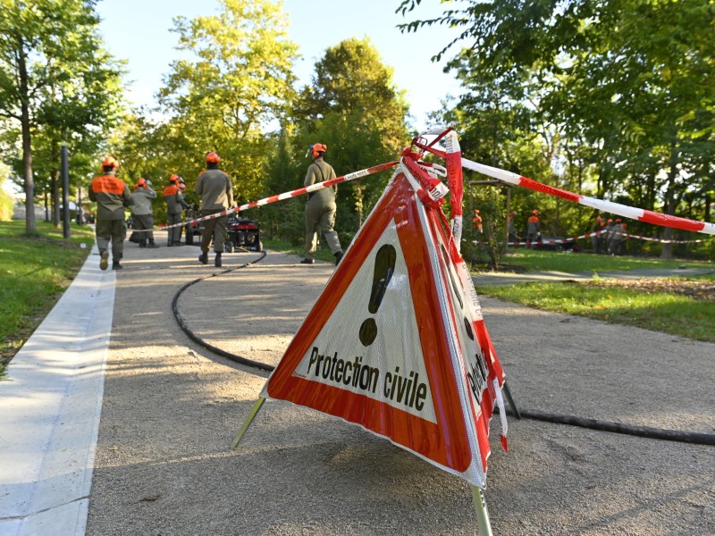 La protection civile en images