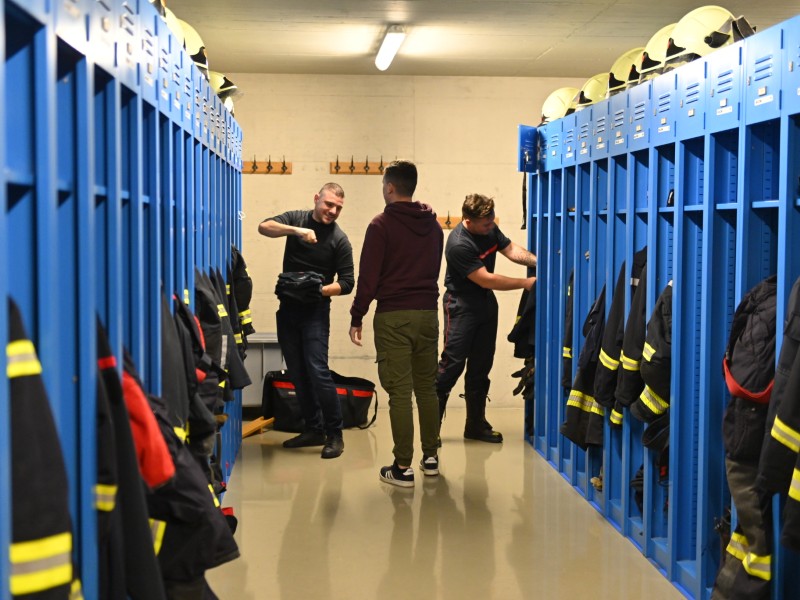 La compagnie des sapeurs-pompiers de la Ville de Lancy en images