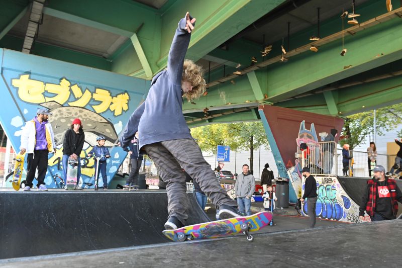 Le Streetpark de la Praille en images 