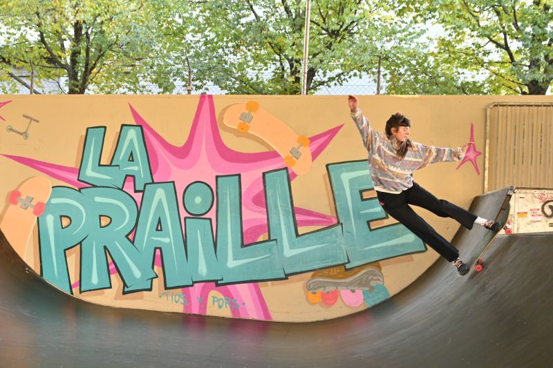 Le Streetpark de la Praille en images 