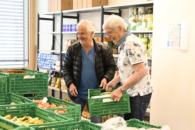 Epicerie solidaire en images