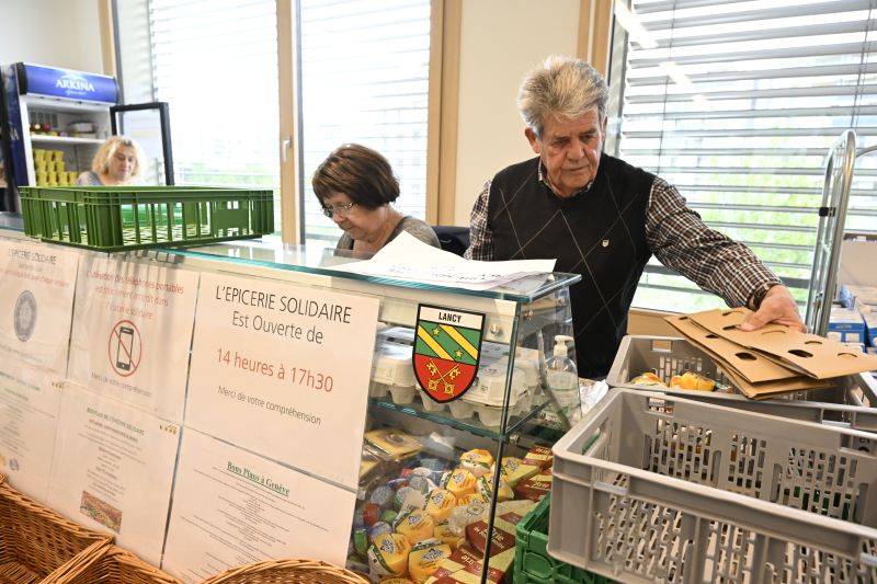 Epicerie solidaire en images