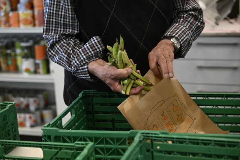 Epicerie solidaire en images