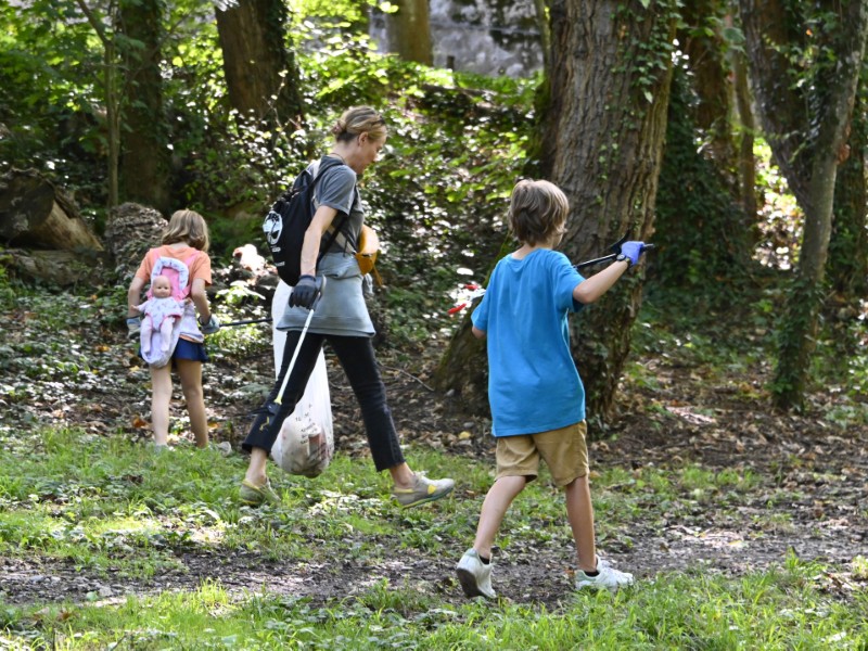 Nettoyage Vallon de l'Aire en images