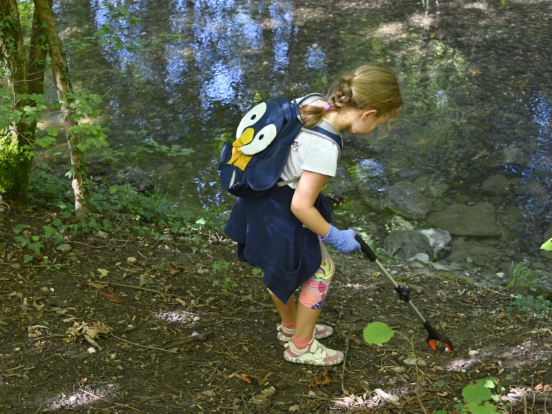 Nettoyage Vallon de l'Aire en images