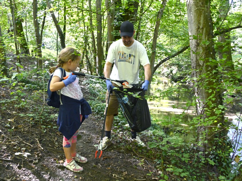 Nettoyage Vallon de l'Aire en images