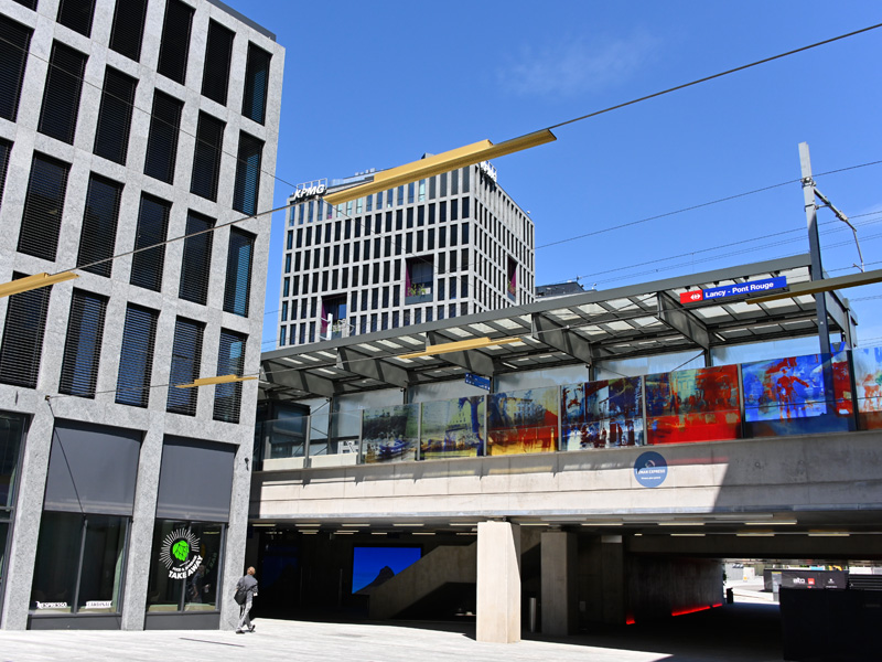 La gare Lancy-Pont-Rouge