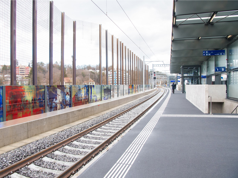 La gare Lancy-Pont-Rouge