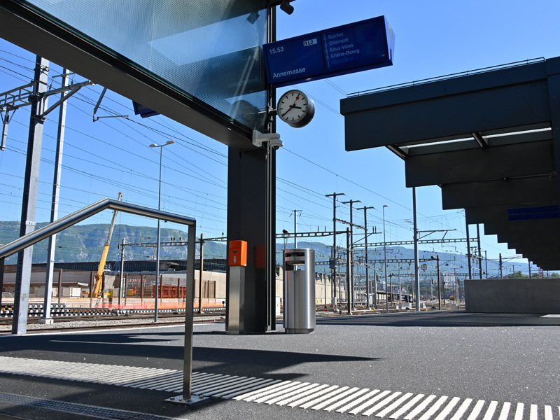 La gare Lancy-Pont-Rouge