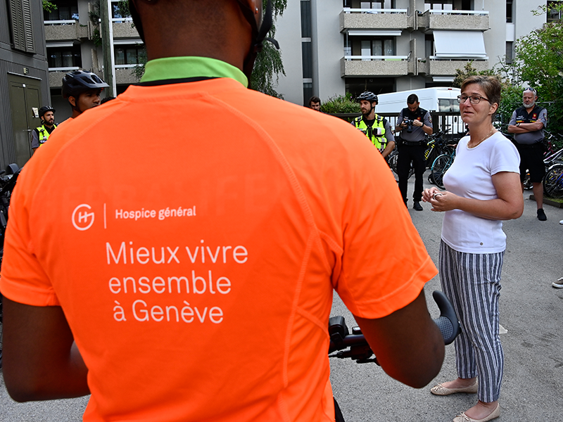 Tour de Suisse en vélo des migrants Yerenely en images