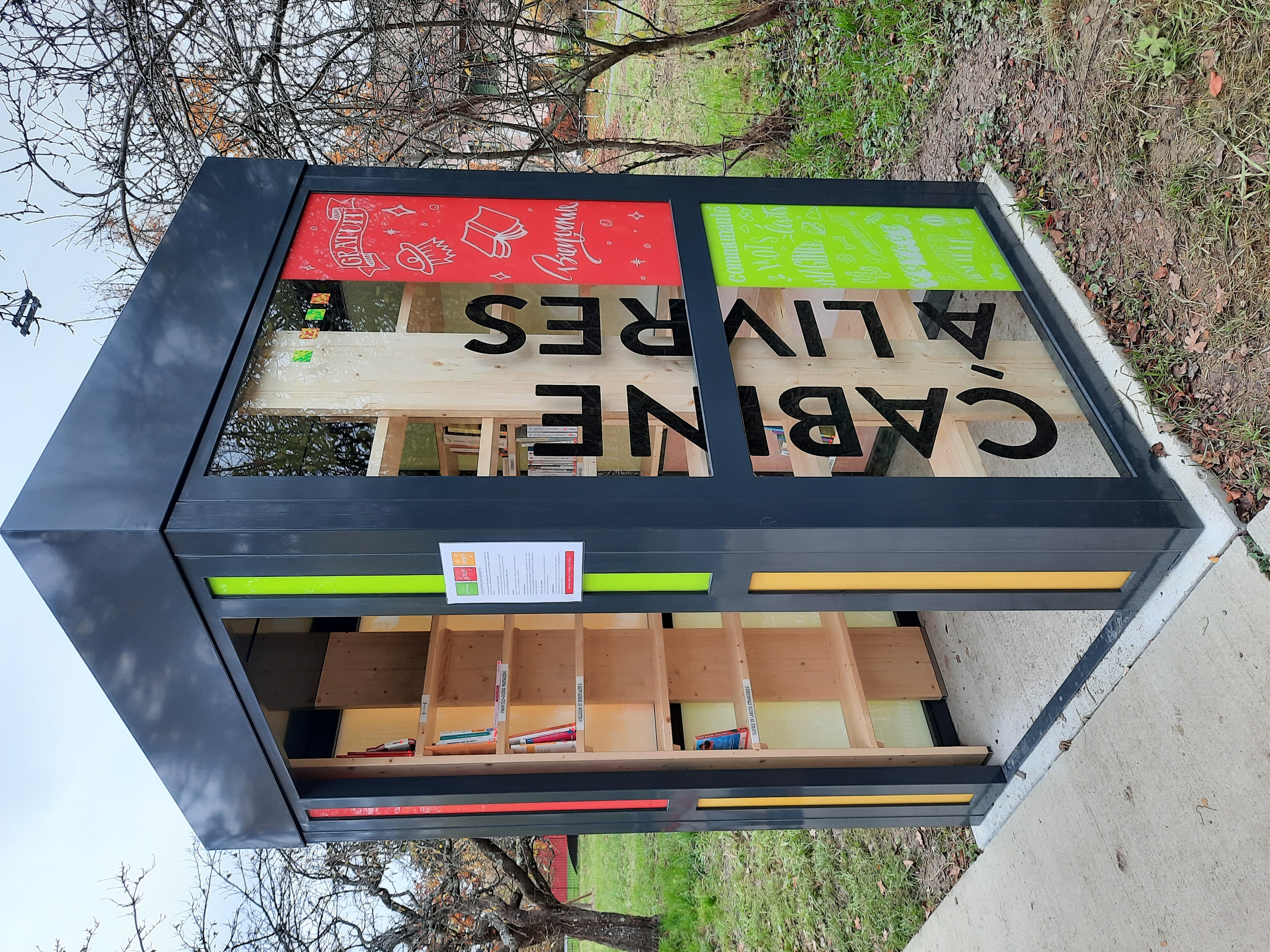 cabine à livres