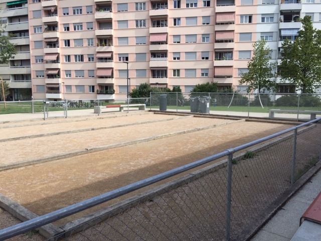 Terrain de petanque