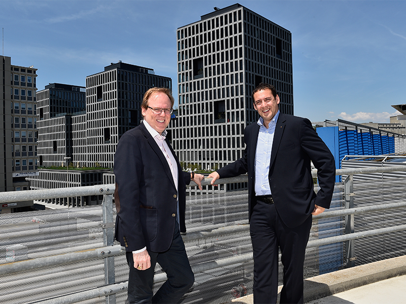 Stéphane Lorenzini et Damien Bonfanti