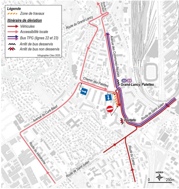 Travaux Avenue des communes-réunies