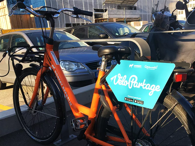 Vélopartage à Lancy