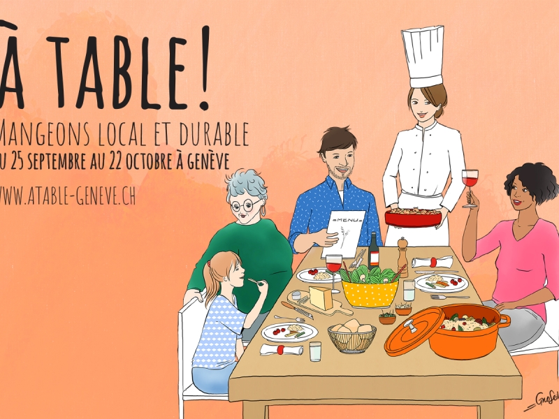 Le Temps d'un Arrêt participe au concours de la restauration durable « à Table ! »