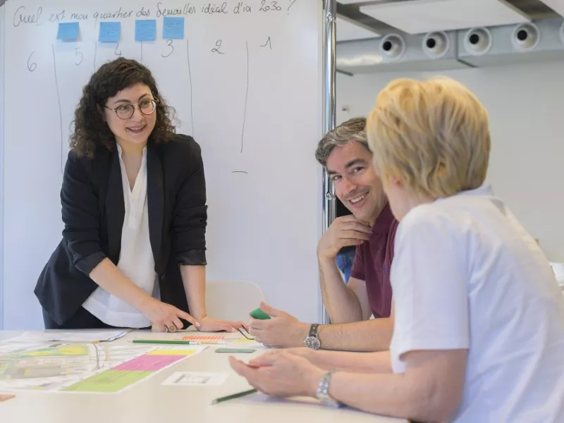 Démarche de concertation du quartier des Semailles en images