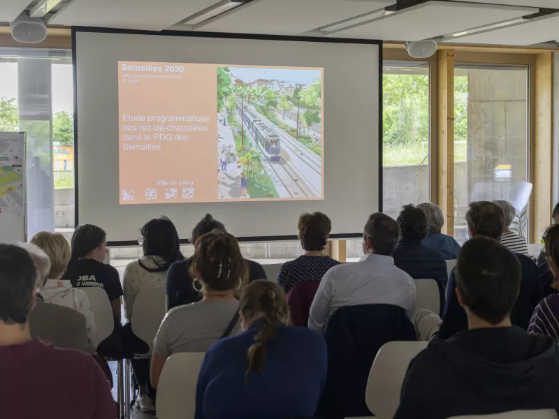 Démarche de concertation du quartier des Semailles en images