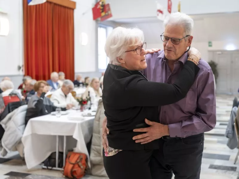 Réception des noces d'or, de diamant et de platine en images