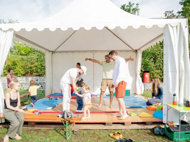 Les chapiteaux enchantés en images