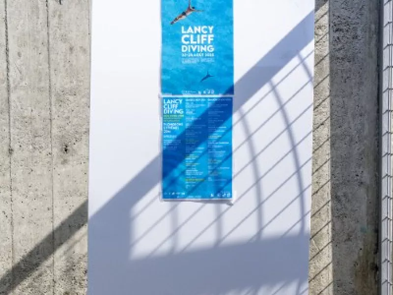 Lancy Cliff Diving en images