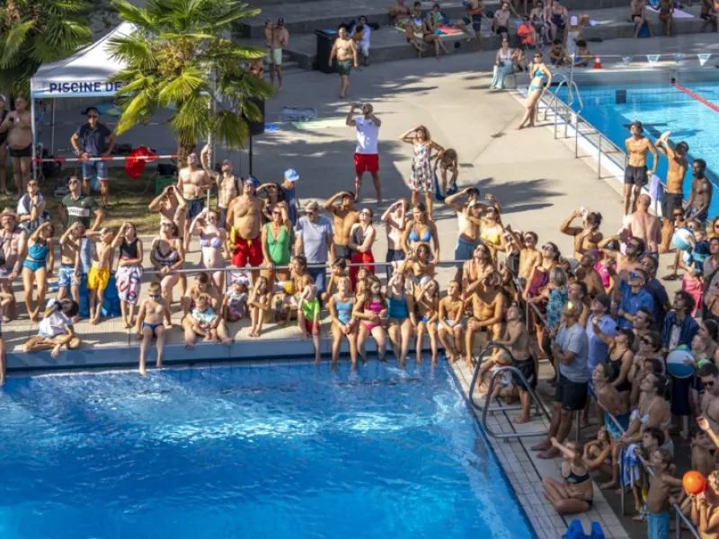Lancy Cliff Diving en images