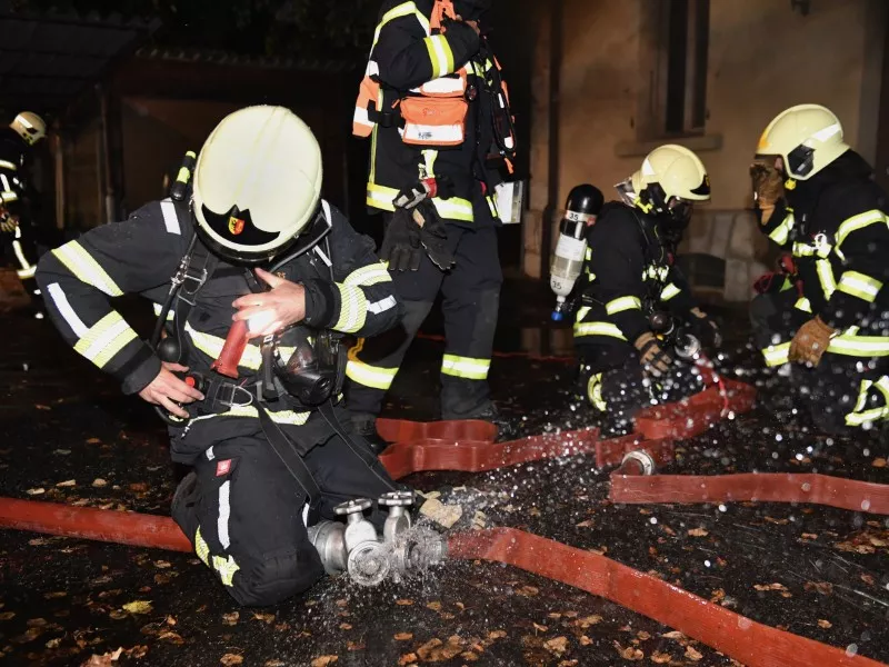 La compagnie des sapeurs-pompiers de la Ville de Lancy en images
