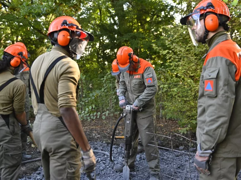 La protection civile en images